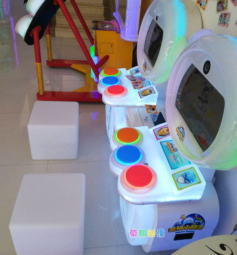 美拍小鼓王儿童游戏机游艺机新款投币大型游戏机敲击