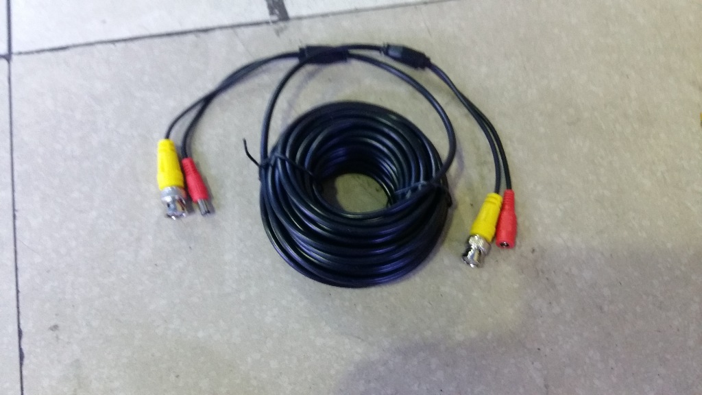 监控摄像机 视频 电源二合一延长线 100米电源视频一体线 厂家