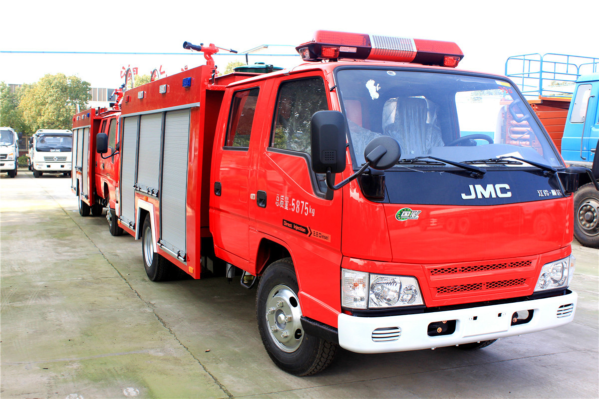【消防车厂家销售】江铃顺达3吨水罐消防车 小型森林水罐救火车
