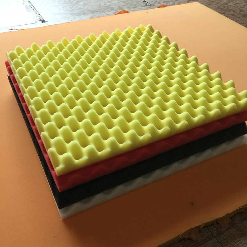 隔音棉50mm吸音棉消音棉酒吧鸡蛋棉ktv录音棚墙体隔音材料海绵