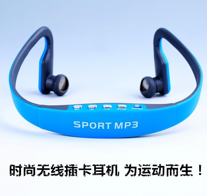 508插卡FM运动耳机 头戴后挂式mp3立体声入耳音乐中性爆款TF通用