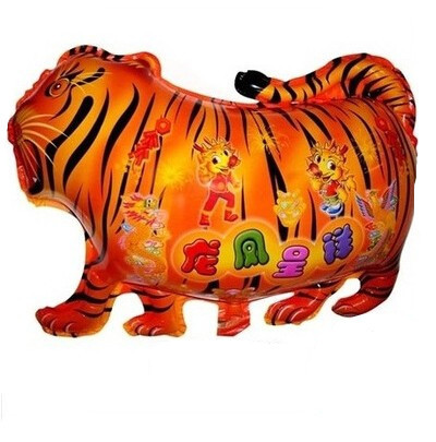 铝膜气球气球批发球皮飘空气球光膜气球卡通飞机战斗机马老虎气球