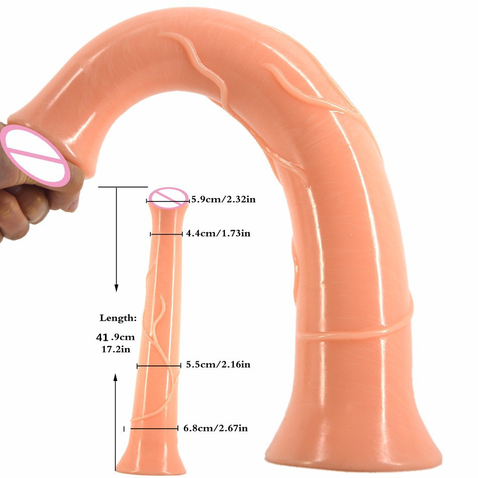Большой Силиконовый Фаллоимитатор