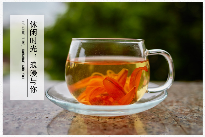 百合花茶批发 精选百合花干无硫花草茶50g 夏季清火办公室冲泡茶
