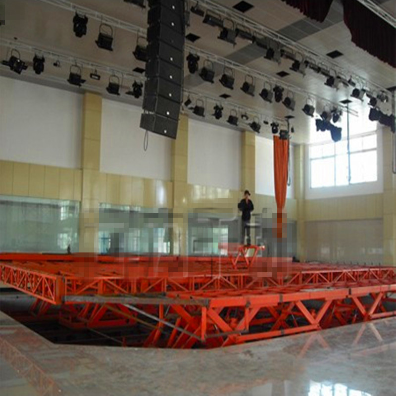 厂家定做 旋转式升降舞台 阶梯舞台 台面伸缩升降舞台 电动平台
