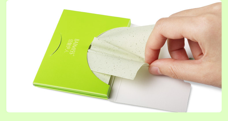 吸油纸面部夏季控油抹茶香氛油脂纸男女士通用清爽控油面油纸批发