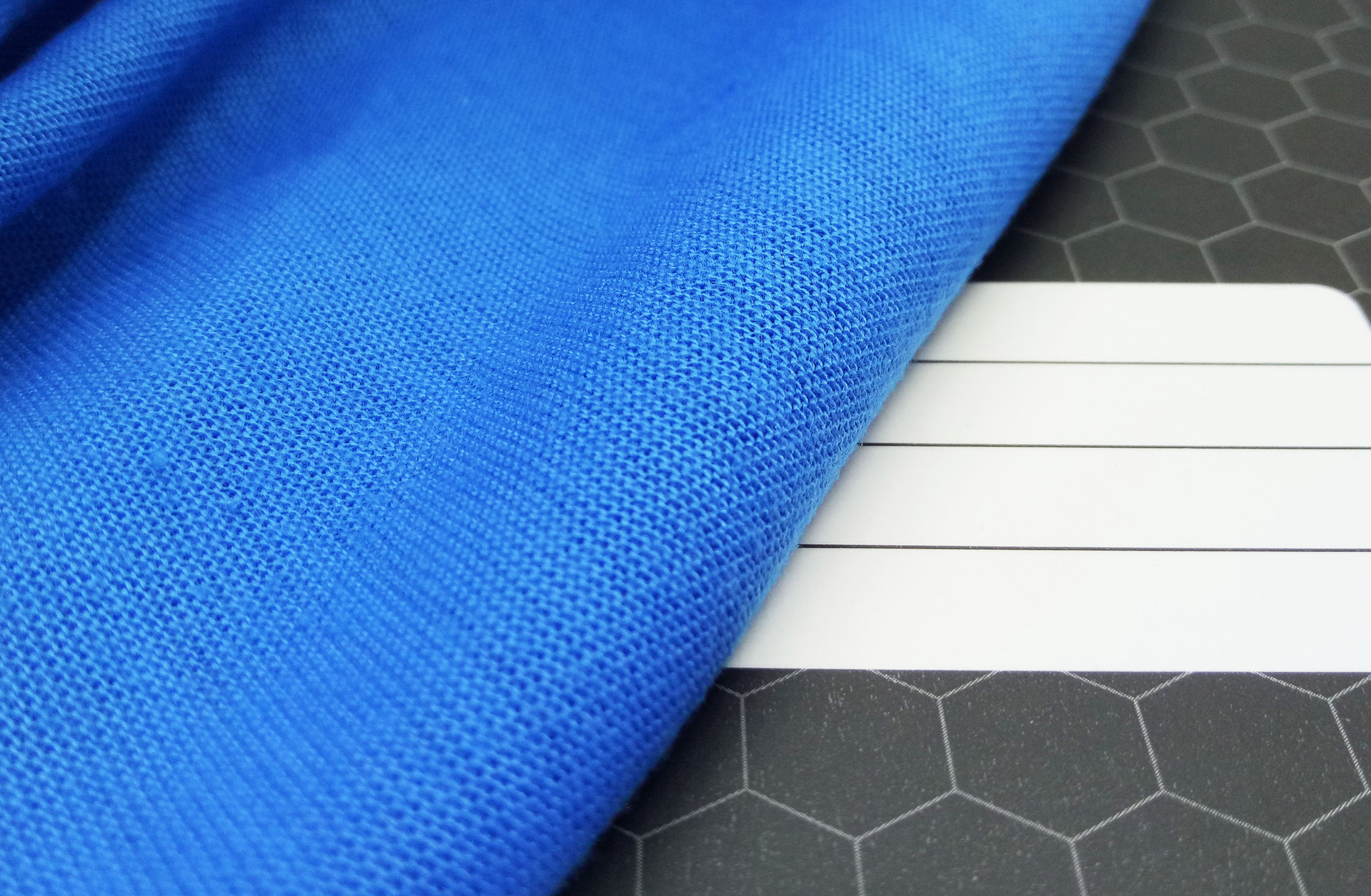 21s 全涤单面汗布 涤纶针织无弹面料 t恤面料大化纤平纹汗布