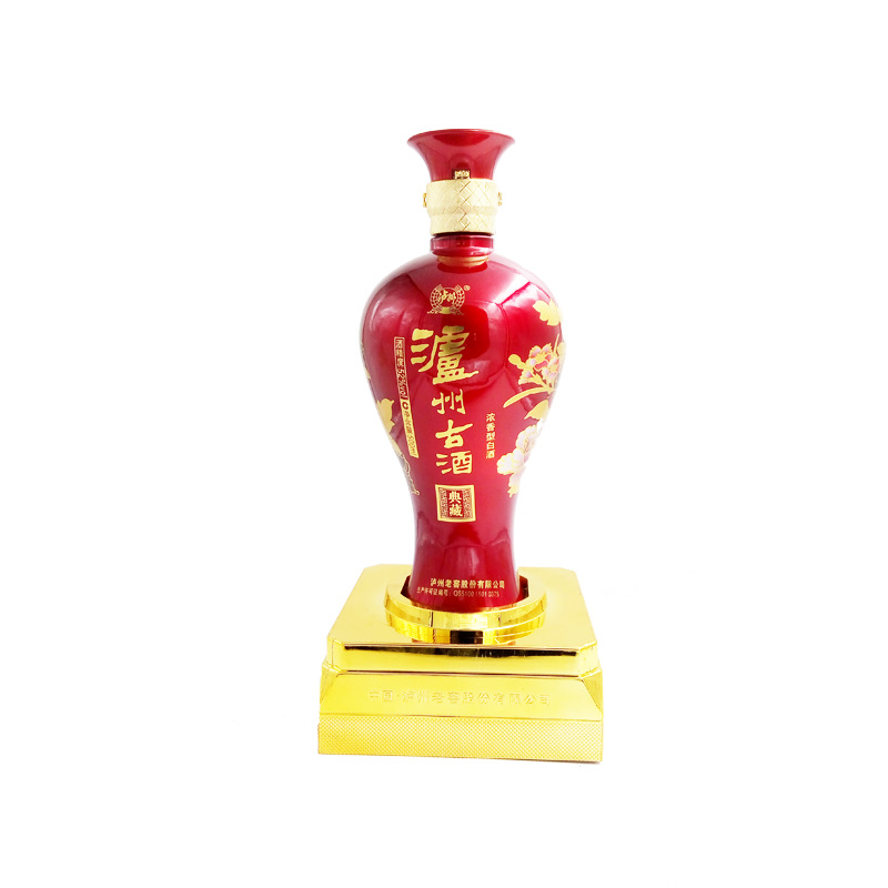 泸州古酒典藏500ml52度白酒浓香型经典陈年白酒