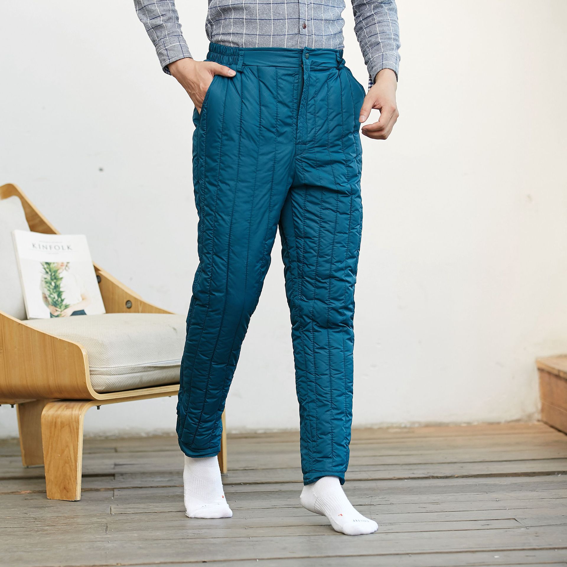 厂价批发新款男士棉裤棉内胆男款冬季保暖裤棉服加大款8525