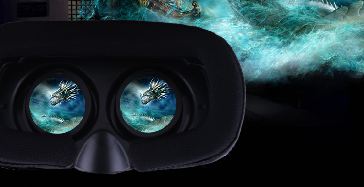 vrbox3d智能眼镜虚拟现实头戴式游戏vr头盔魔镜4代资源vr眼镜