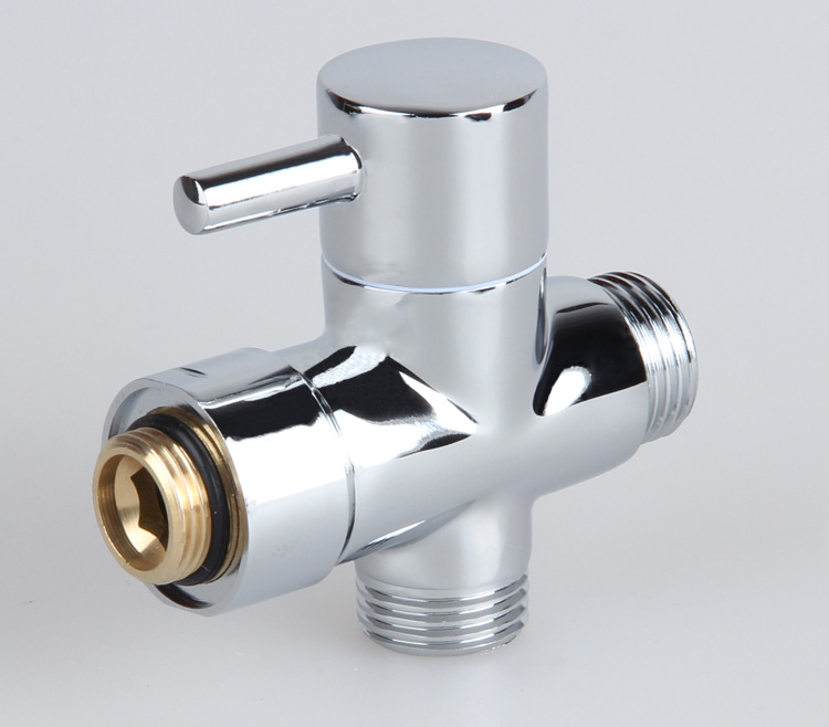 全铜 淋浴专用分水器 外牙快开分水器