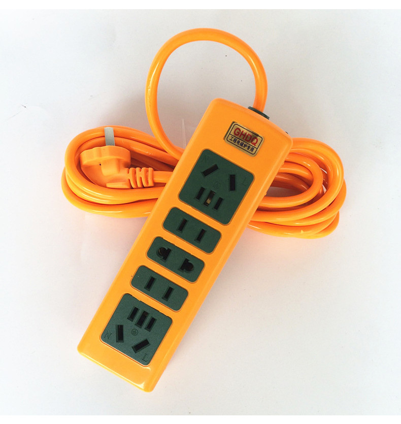 地摊批发 大功率防水插板 新国标18孔高