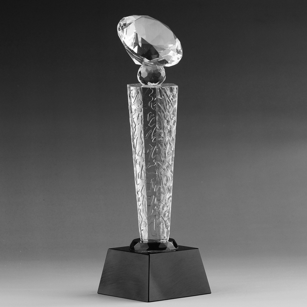k9水晶奖品 玻璃工艺品 k9水晶工艺品摆件 钻石奖杯