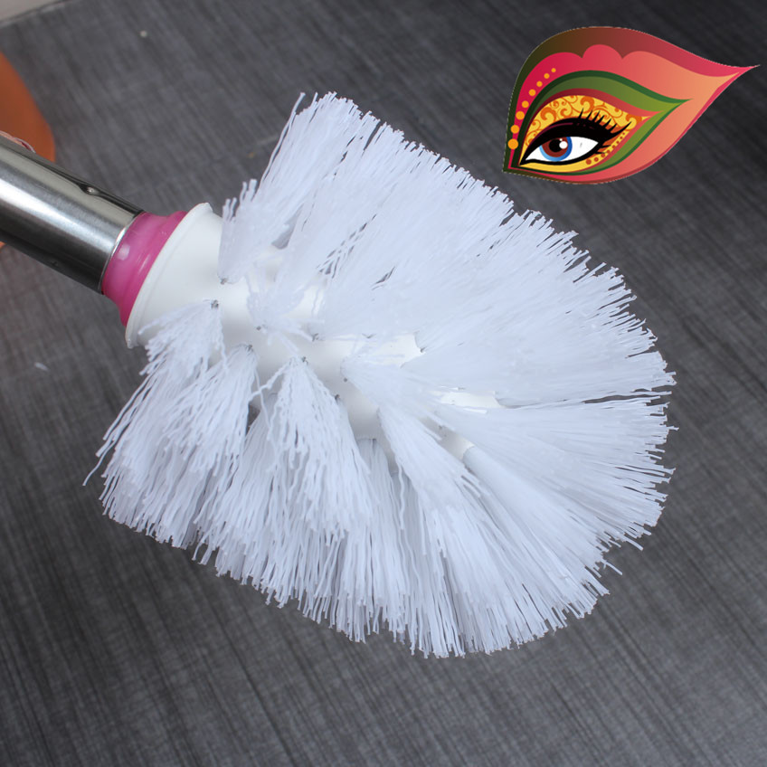 厂家批发 塑料 马桶刷头 清洁刷球 厕所刷头 马桶刷配件