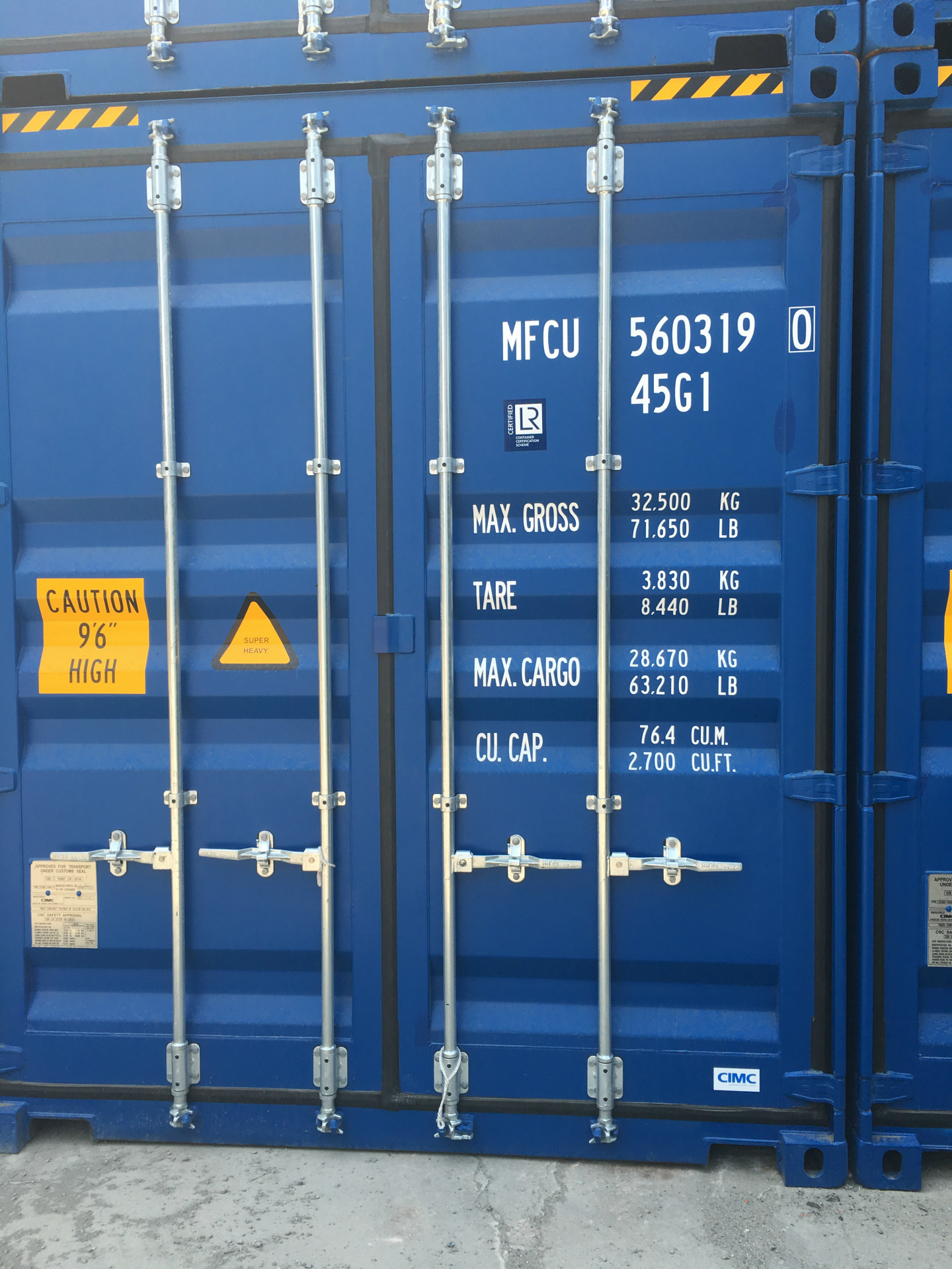 全新40英尺高柜集装箱批发集装箱价格