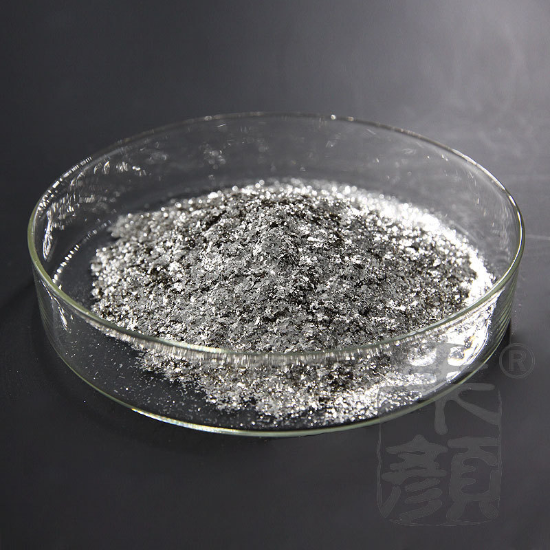 厂家直销 朱颜闪光银粉 高亮度镀银粉 银色闪粉金属粉 玻璃包银粉