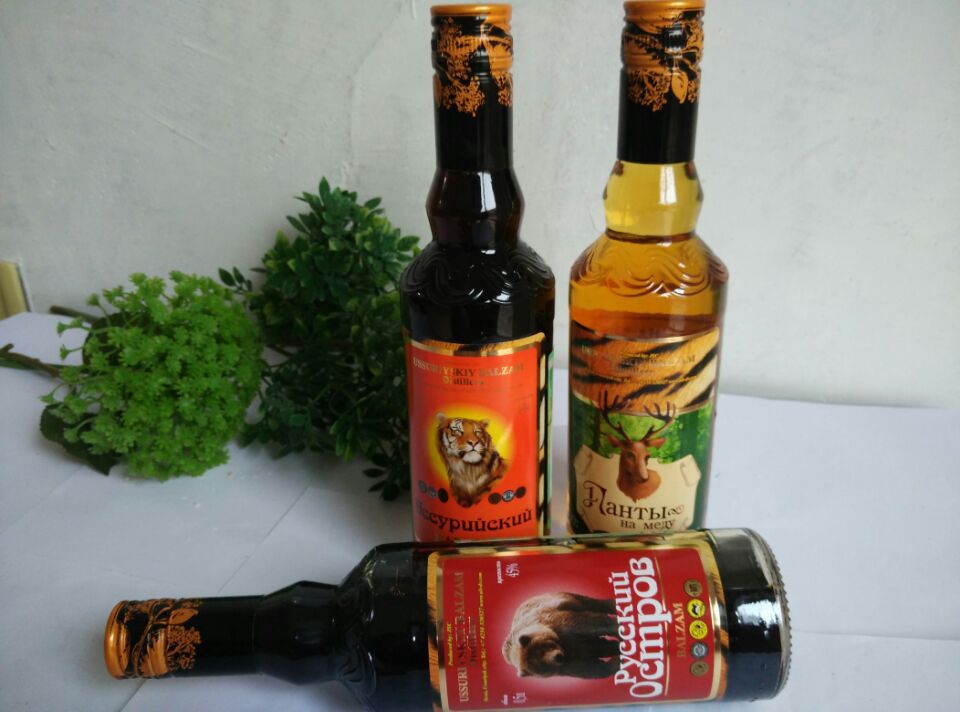 满百包邮俄罗斯 虎头酒鹿头 熊头酒 滋补养生药酒 骨痛关节痛