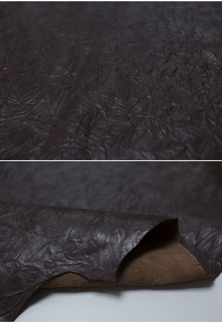 厂家直销非洲场地特卖混种羊皮适用鞋子包包羊皮手抓花可定制