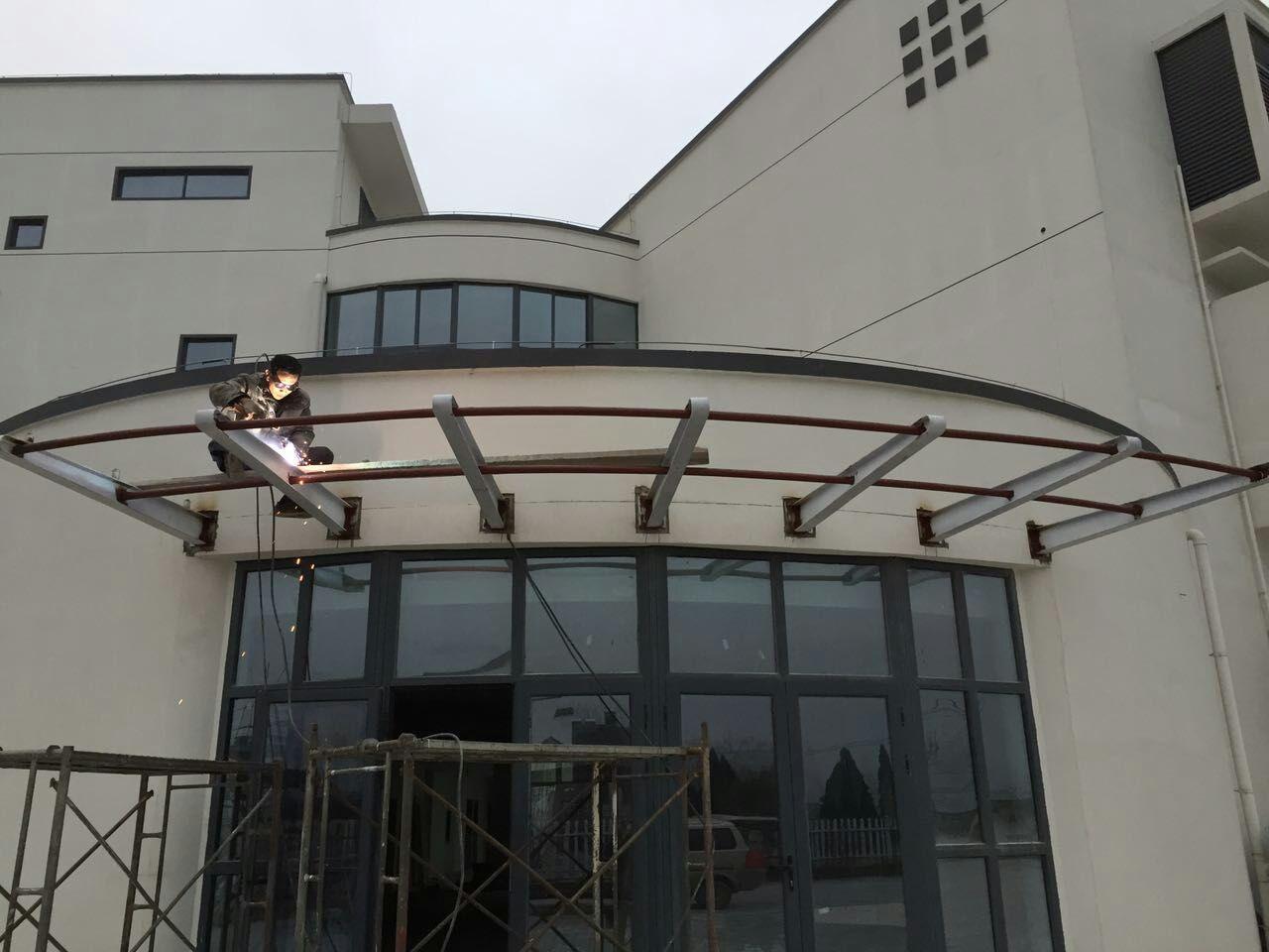 雨棚 钢结构门头 钢结构门头雨棚 门头雨篷