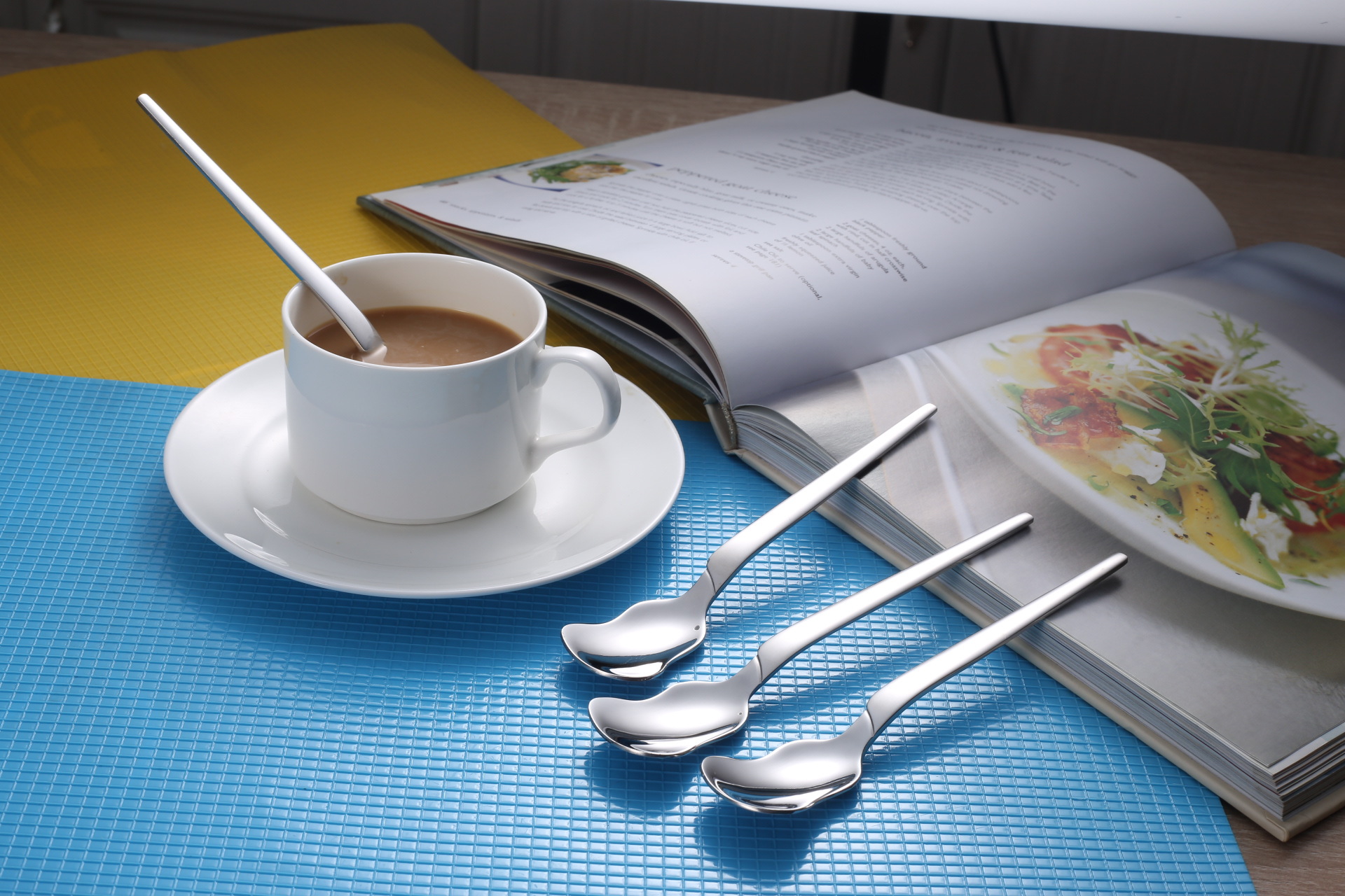 外贸18/10不锈钢雪糕勺子 创意布丁勺子茶匙不锈钢咖啡勺 礼品