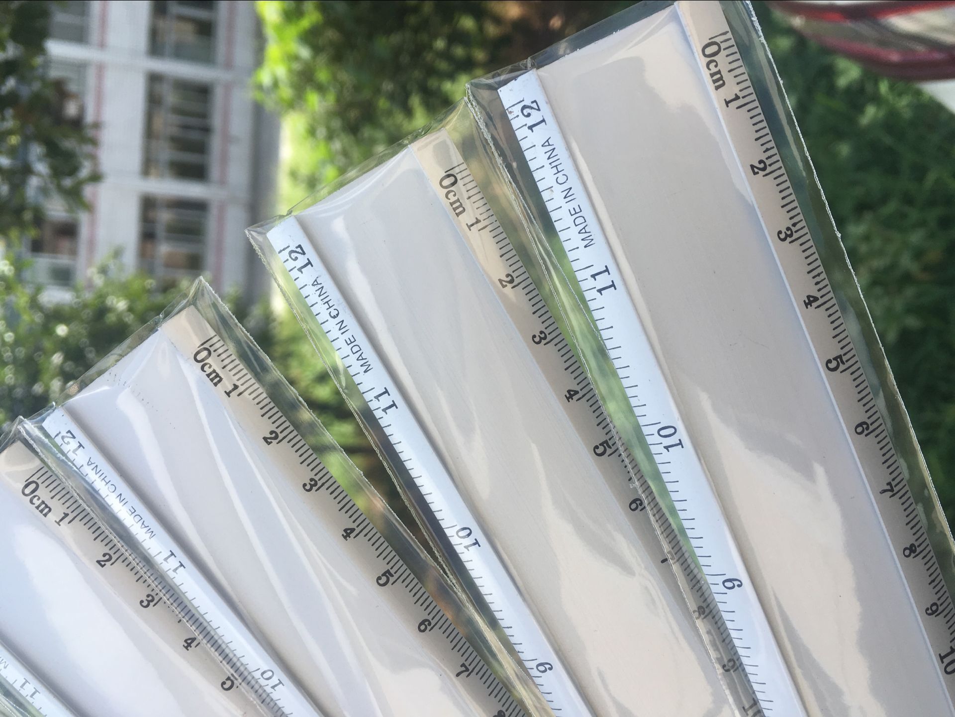 厂家直销30cm铝合金直尺铝尺办公绘图文具尺子定制内外贸来样定做