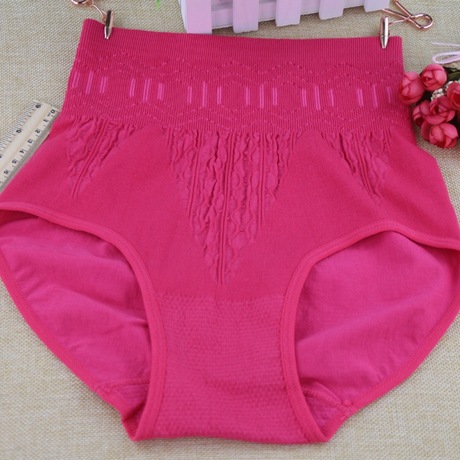 厂家直销批发女士时尚高腰束腹纯棉三角内裤 舒适吸汗抗菌收小腹