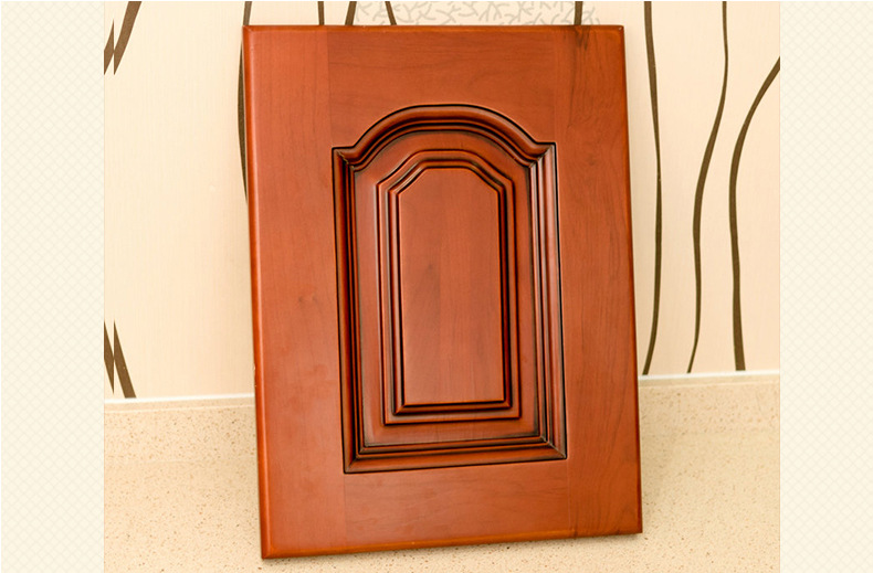 南美樱桃实木橱柜门 厨房实木烤漆橱柜门 欧式橱柜门定做