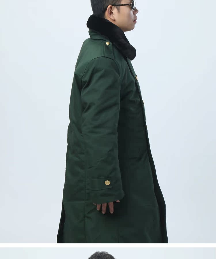 07常服大衣 防寒保暖军大衣 冬季厚款棉衣