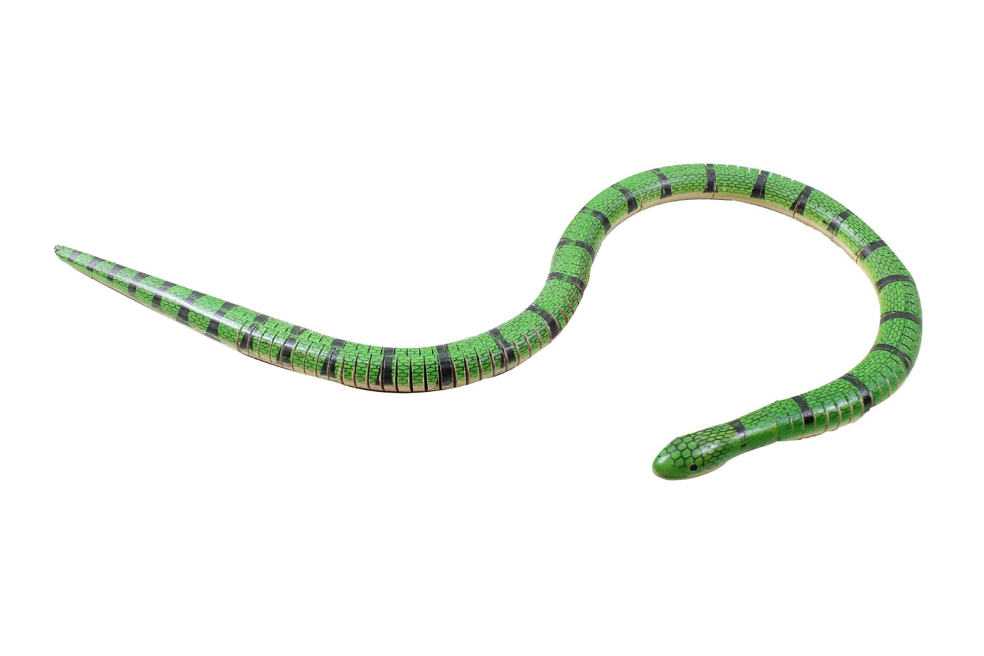 旅游工艺品批发 整蛊50厘米好质量木质仿真圆头蛇 木头蛇批发