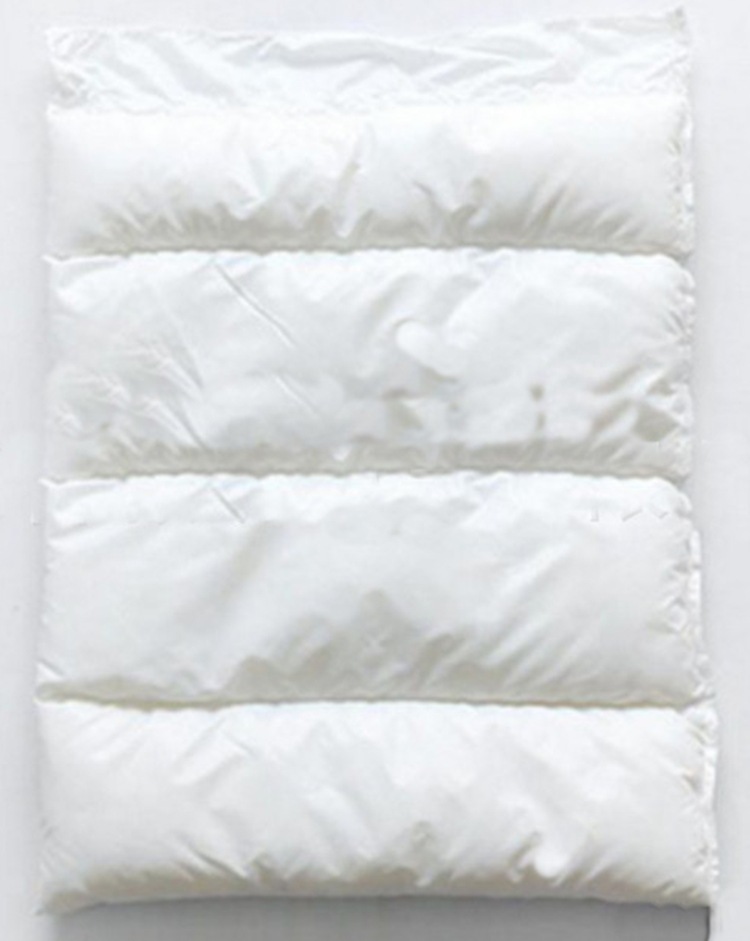 厂家直销针织超薄超轻超柔白色羽绒胆布