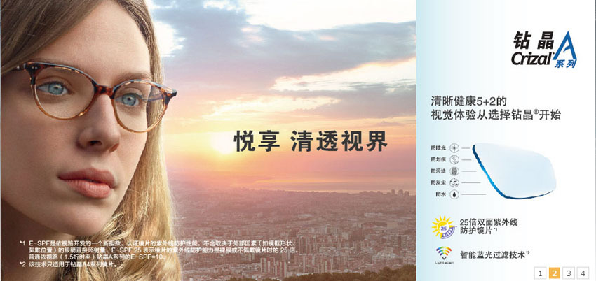 依视路1591宇宙抗疲劳钻晶a近视镜片眼镜片树脂镜片批发镜片