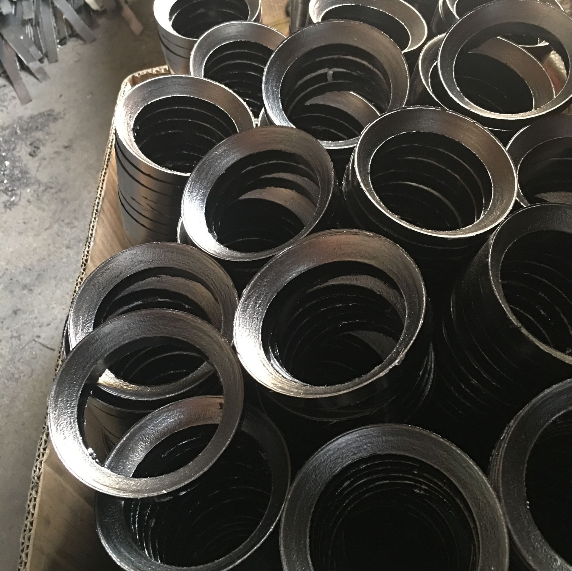厂家直销石墨环盘根垫石墨盘根环高碳芳纶垫片碳素填料环
