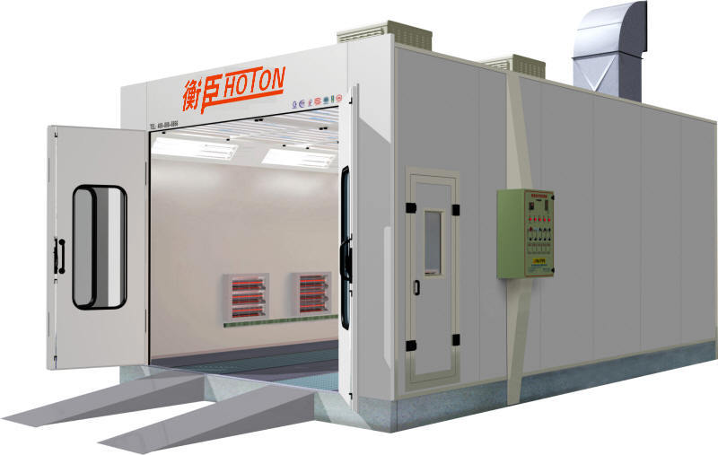 中德众联电烤顶置式烤漆房tg100