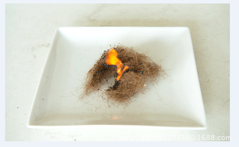 南通托玛琳能量磁疗驼毛被火烧实验36元赠品会销驼毛