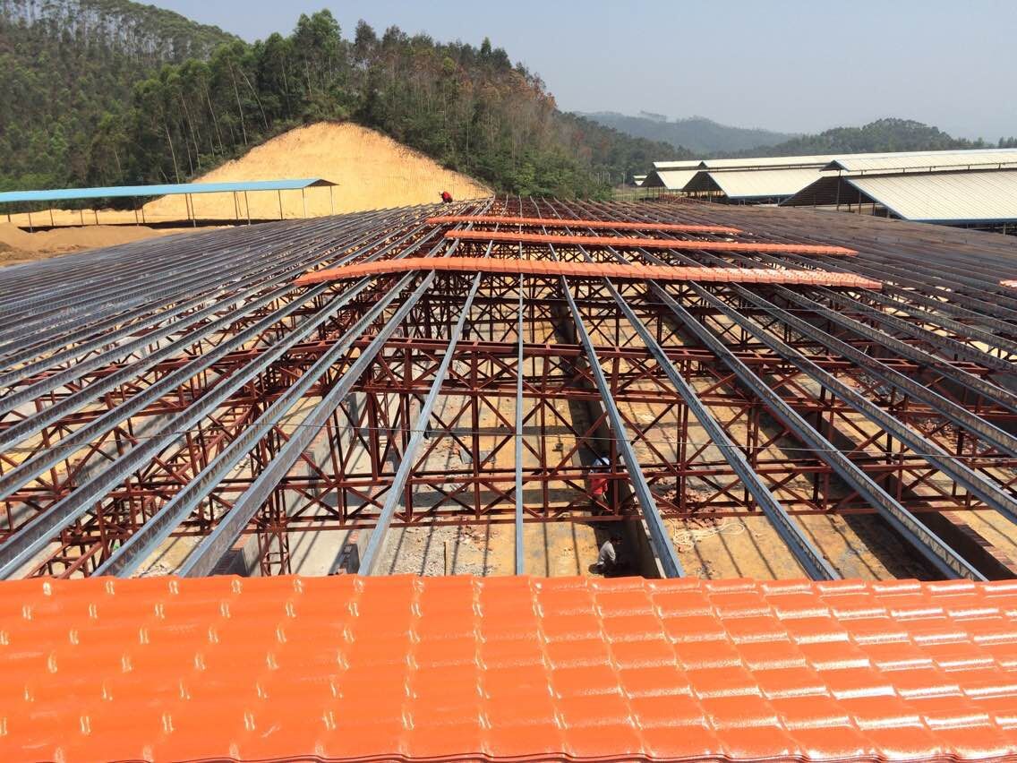 推荐供应 江西赣州 合成树脂瓦 新农村仿古瓦 古建筑瓦 仿琉璃瓦