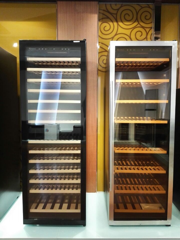 双温家用商用压缩机红酒柜葡萄酒柜恒温冷藏柜子冰吧-中国红酒交易网