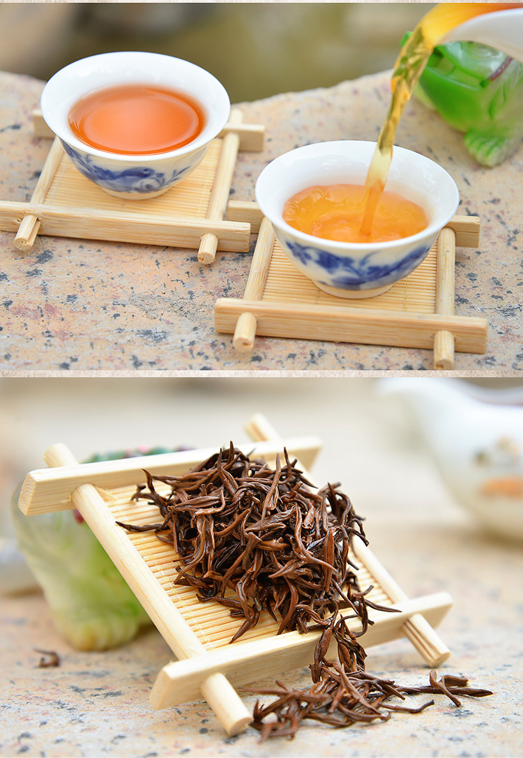 汤湖茶业 狗牯脑红茶贡品特级190g特贡正山小种功夫茶礼盒.