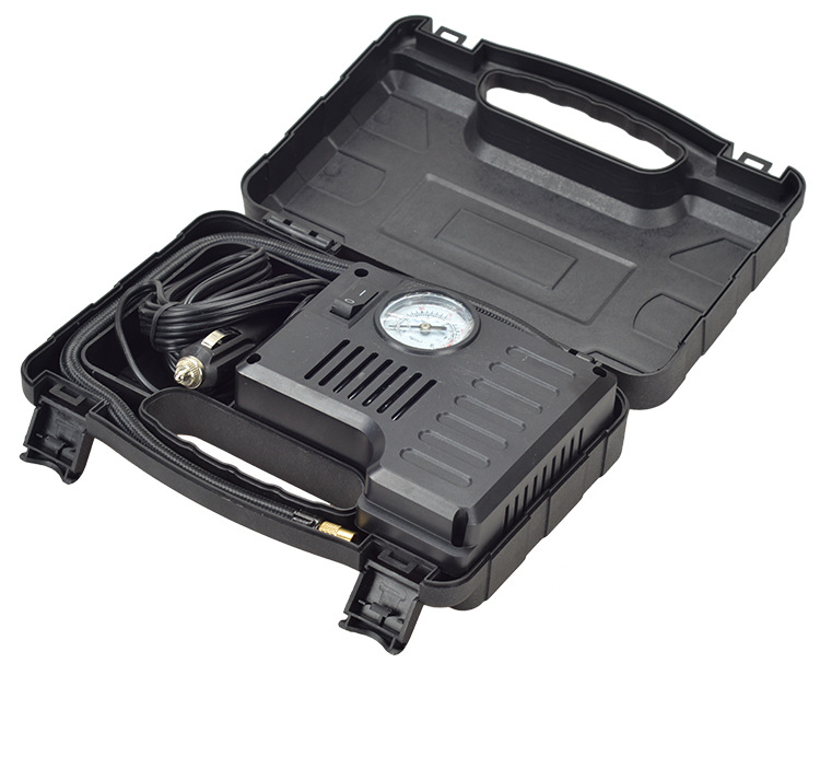 汽车轮胎充气泵 12v迷你打气泵 车载充气泵 电动打气机车用