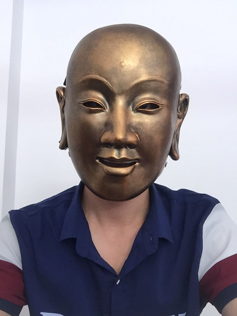 影视作品火锅英雄唐僧面具树脂面具批发