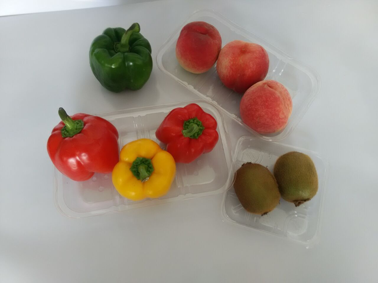 一次性生鲜水果盘猕猴桃吸塑 超市透明抗压水果塑料盒包装