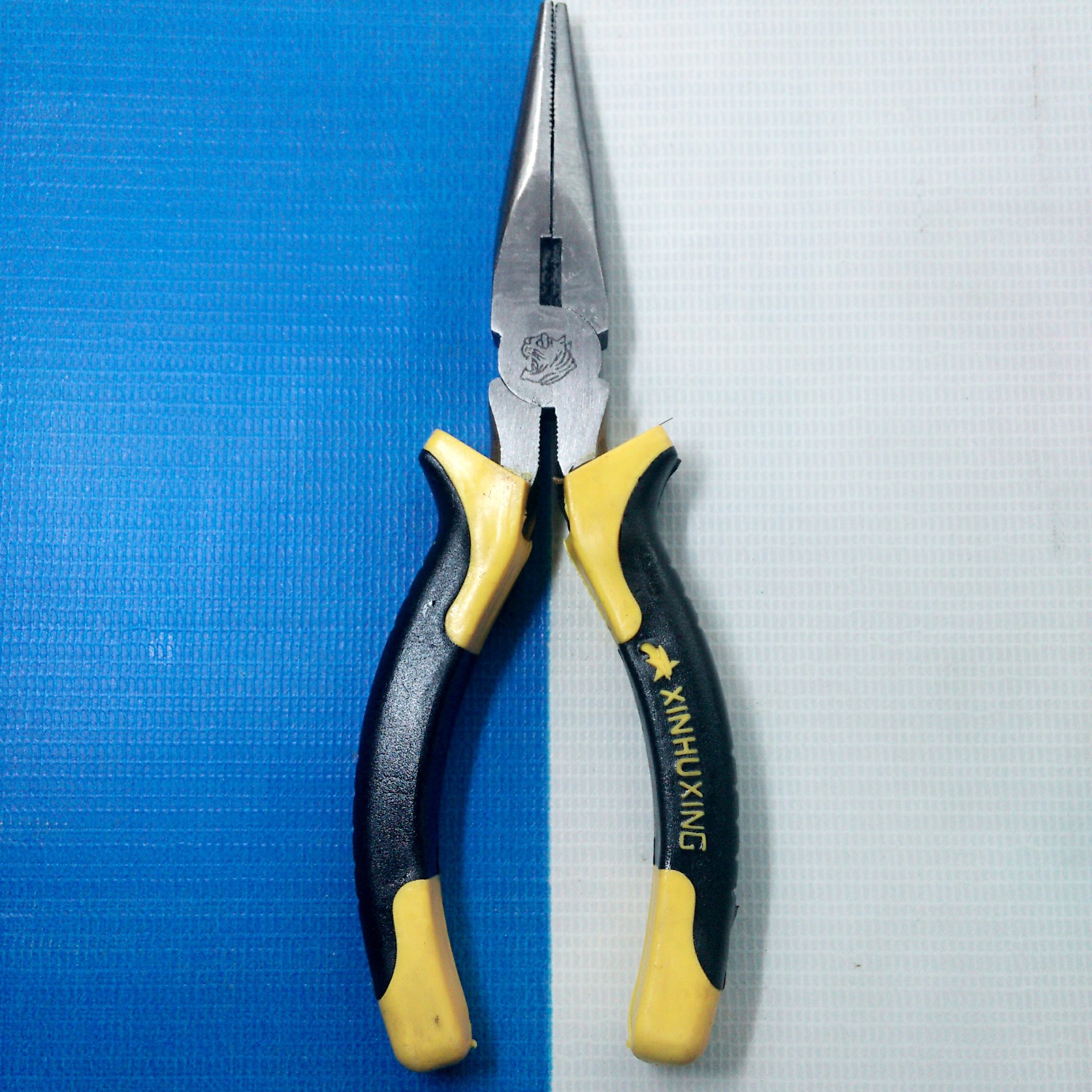 6寸尖嘴钳 钢丝老虎钳 钳子工具厂家批发 家用五金工具 虎头精品