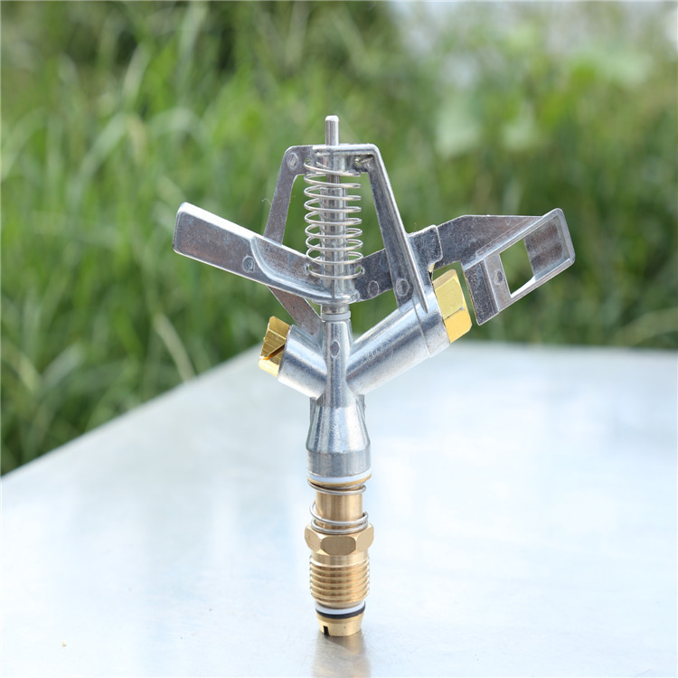 直销合金旋转式摇臂喷头 草坪喷灌喷头 雾化微喷 滴灌设备