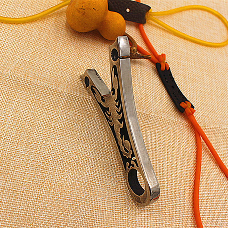 线切割不锈钢小弓门弹弓传统蝎子魔蝎弹弓 304不锈钢线切割弹弓