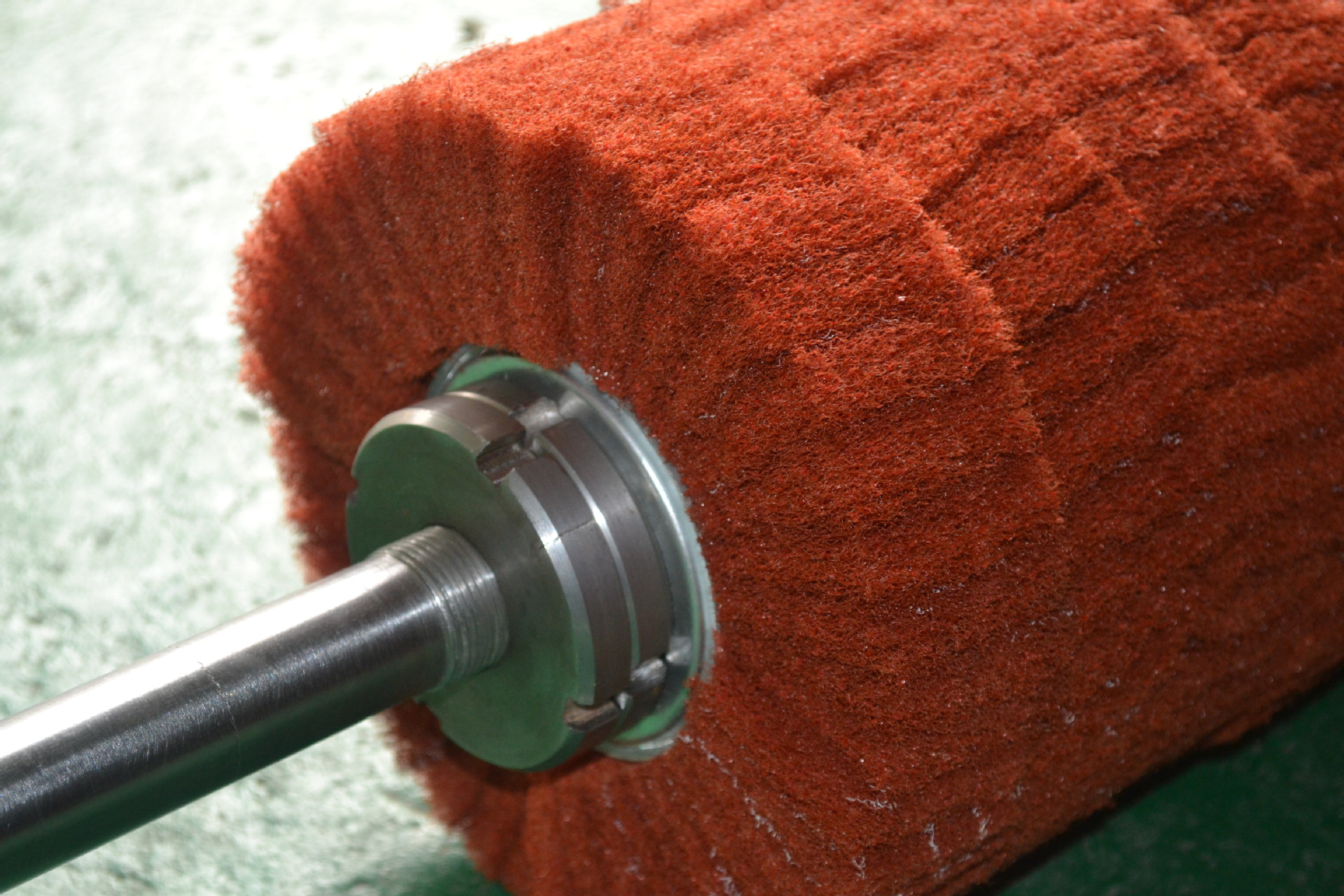 yl供应订制异形飞翼轮轴 100#抛光轮 650*200 抛光拉丝轮