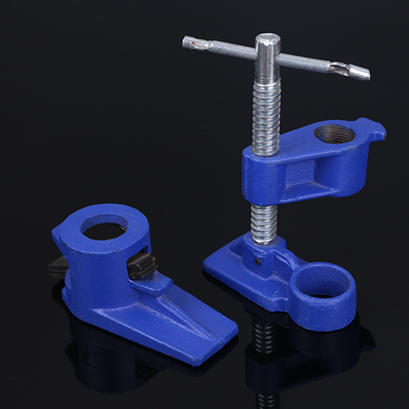 【厂家直销】国标重型玛钢木工夹钳水管链接管夹器拼板夹管夹器