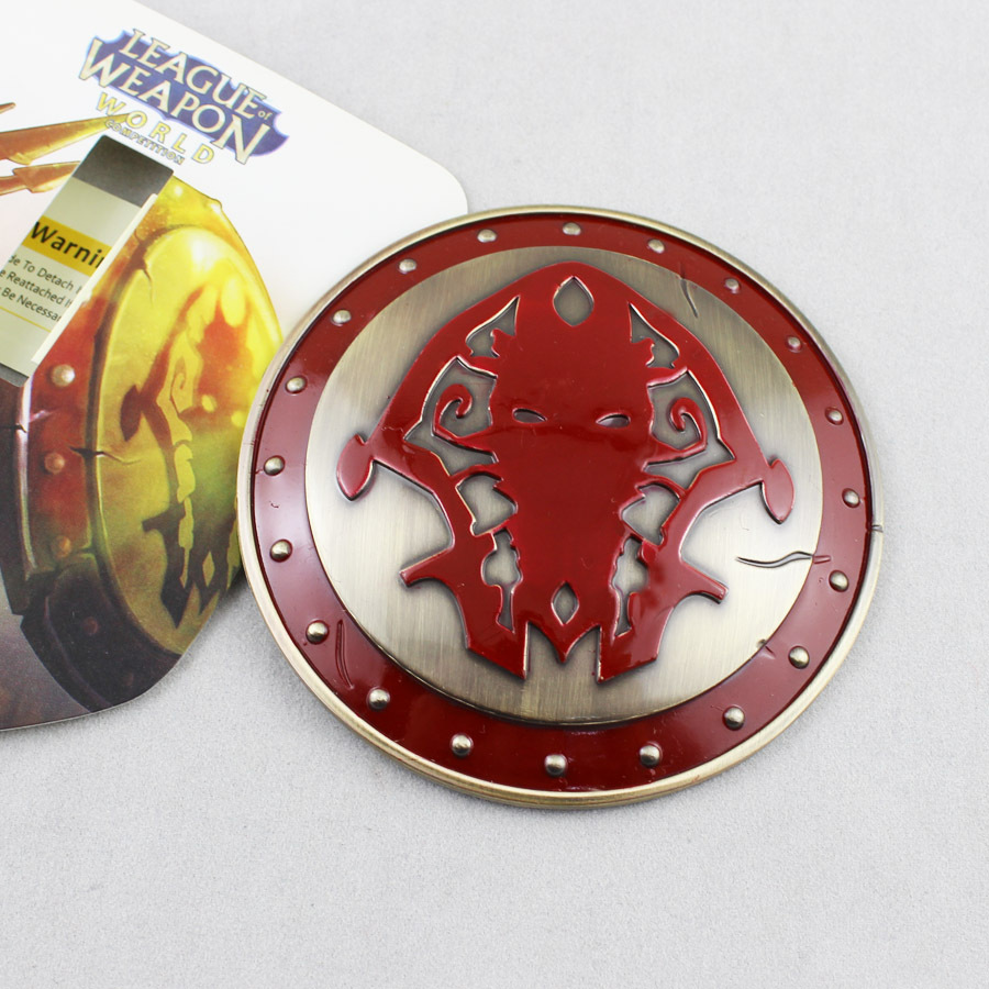 联盟lol周边 英仙座珀尔修斯潘森盾牌 10厘米盾牌