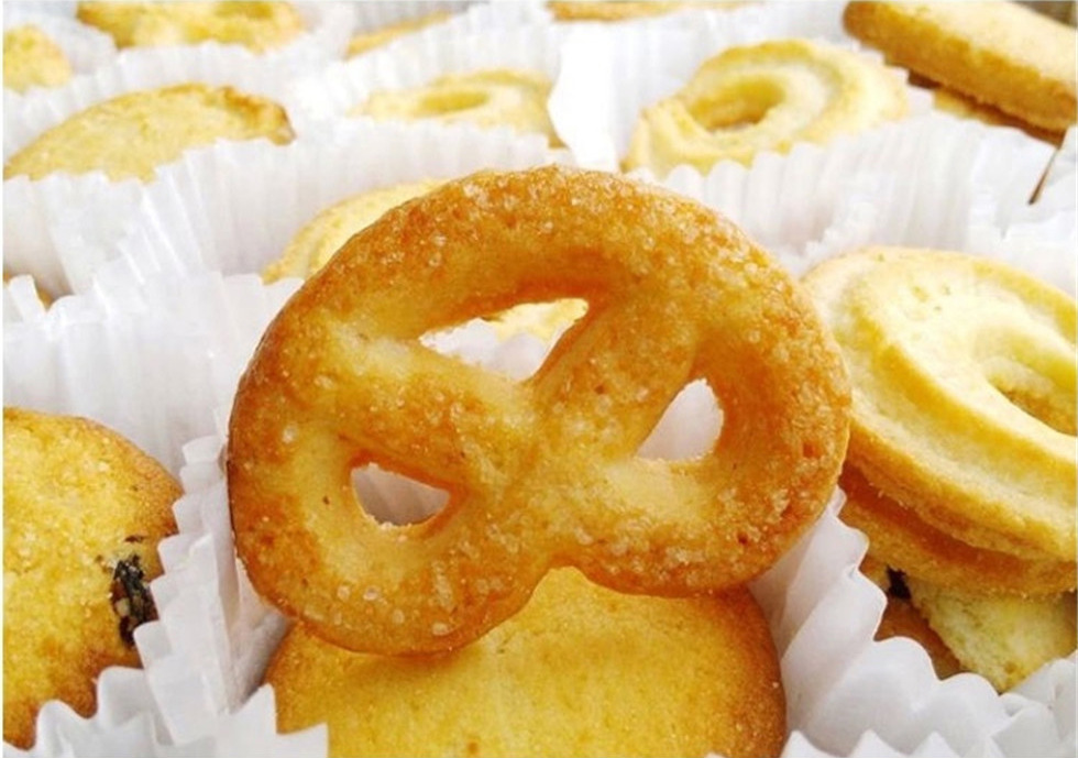 皇冠丹麦曲奇饼干 黄油曲奇饼干90g 印尼进口食品 进口曲奇饼干