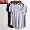2019 Large Women's wear T-shirt Short sleeved Easy All-match fashion modal Short sleeved T-shirt Manufactor Direct selling 2019 Large Women's wear T-shirt Short sleeved Easy All-match fashion modal Short sleeved T-shirt Manufactor Direct selling