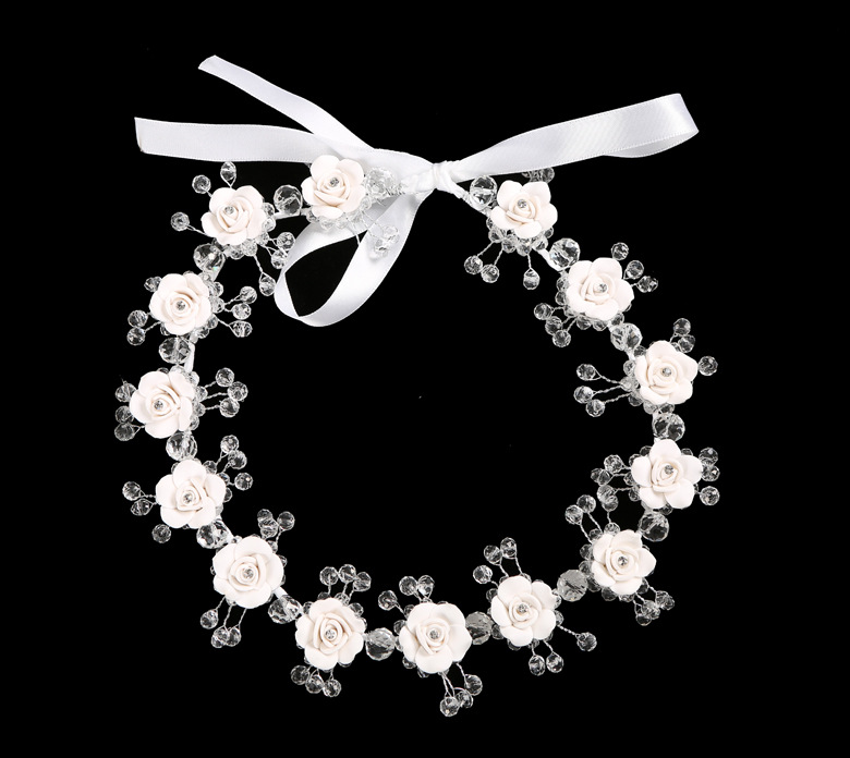 小清新日韩流行饰品新娘头饰发环结婚配饰结婚婚庆晚礼发饰