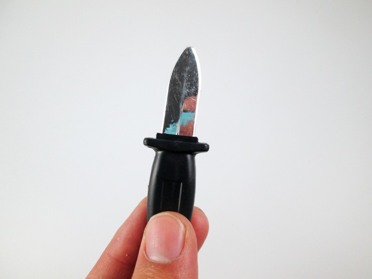 新款塑料收缩刀 整人伸缩刺刀 假刀 愚人节整人恶搞玩具